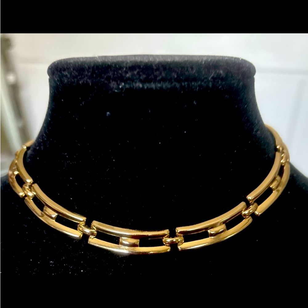 Vintage gold necklace and bracelet